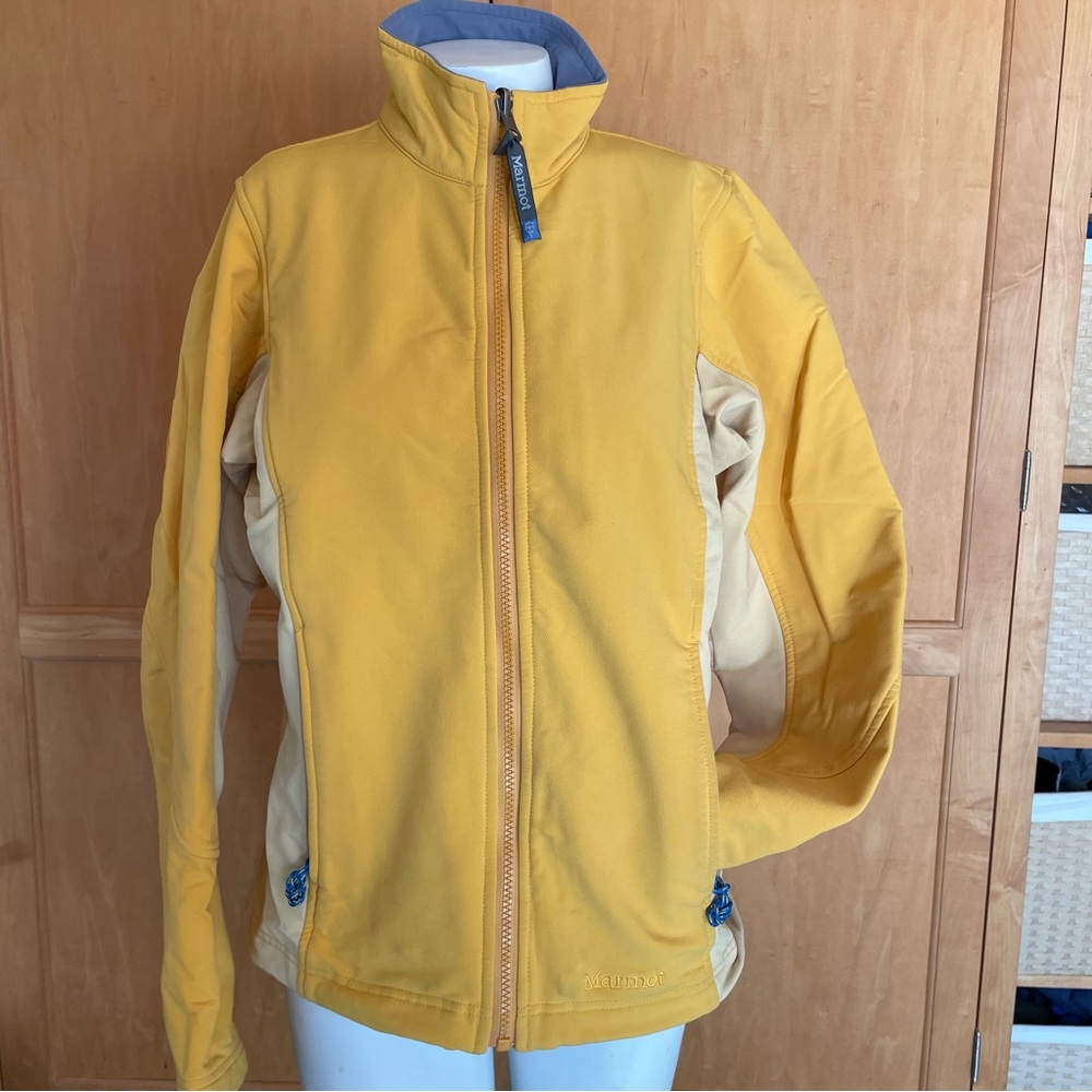 Yellow Softshell Jacket